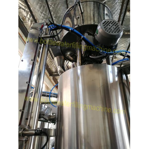4000BPH Water Bottle Filling Machine Small , Plastic Bottle Filler