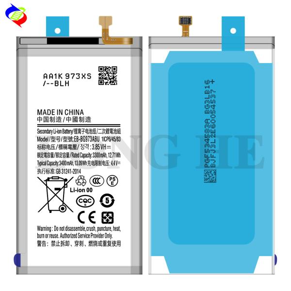 Ori 1 1 3400mAh Battery Cell for Samsung Galaxy S10 EB-BG973ABU Double IC Protection