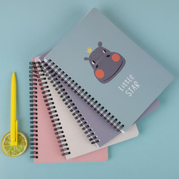 A5 A6 A7 B5 Impresión personalizada de la portada del diario B5 Agenda de tapa dura en espiral Planificador de libros de notas