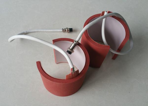 Pad de calefacción de caucho de silicona flexible y personalizable para cualquier voltaje AC o DC