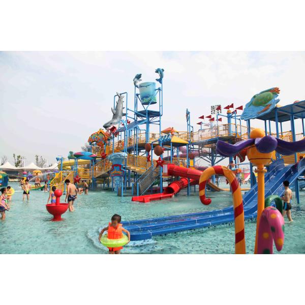 Combinación de encargo al aire libre de los toboganes acuáticos de los parques de atracciones del agua para el hotel/la casa del agua