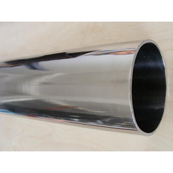 3 Inch Brushed Stainless Steel Pipe , SUS 304 Stainless Steel Tubing Meet JIS Standard