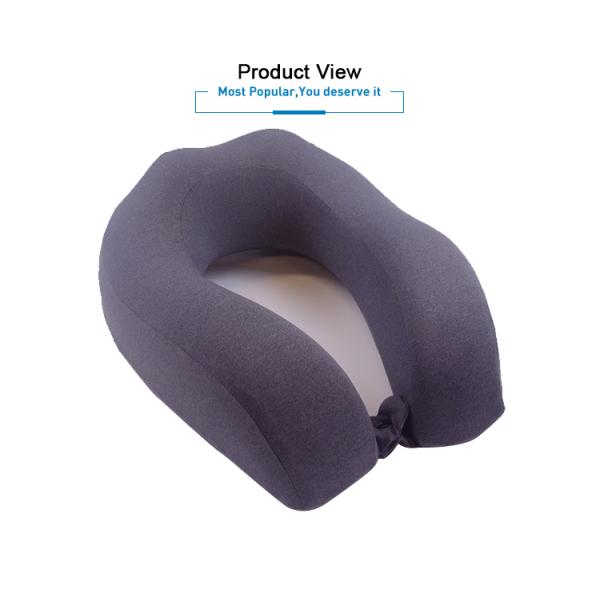 Travel Pillow Best Memory Foam Neck Pillow Head Support Soft for Sleeping Rest Portable