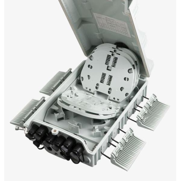 8 Ports Fiber Splitter Distribution Box , Optical Network Terminal Box SC Connector