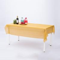 Tissu de table en PE blanc moderne jetable 0,02-0,2 mm Pour les événements de bal de mariage à domicile