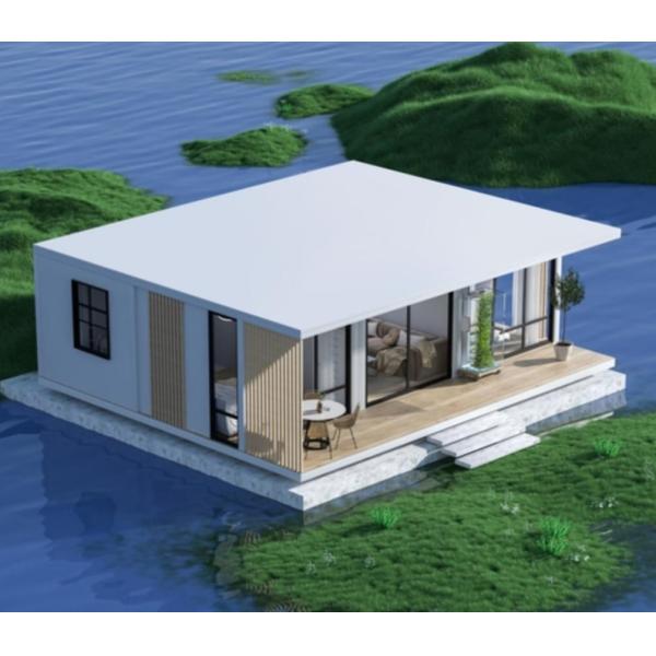 Классические сборные дома Солнечные батареи Маленький дом с крыльем особняки Роскошные сборные дома для мотеля или собственного использования