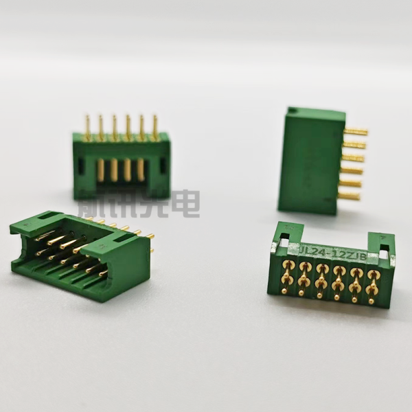 Jl24-12zjb mili-tary-Grade Straight PCB Socket Rectangular Aviation Connector.