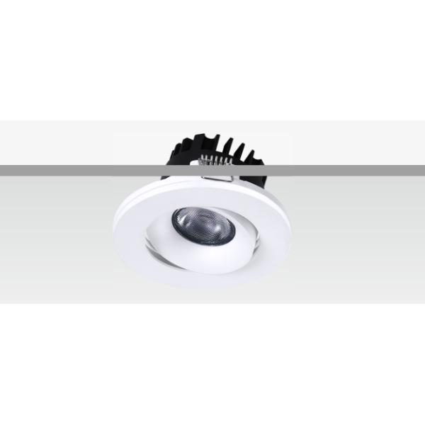 фара черноты 5W регулируемая IP54/белых расквартировывая УДАРА СИД утопила анти- слепимость