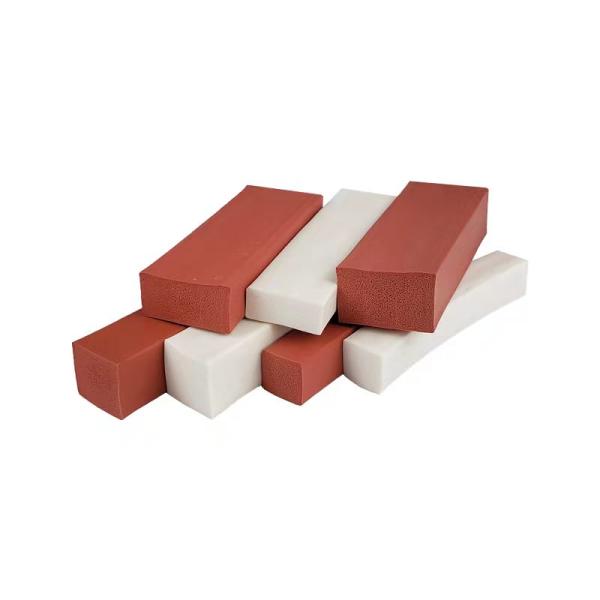 15*5mm High Temperature Resistance Silicone Sponge Rubber Strip with Customize Length