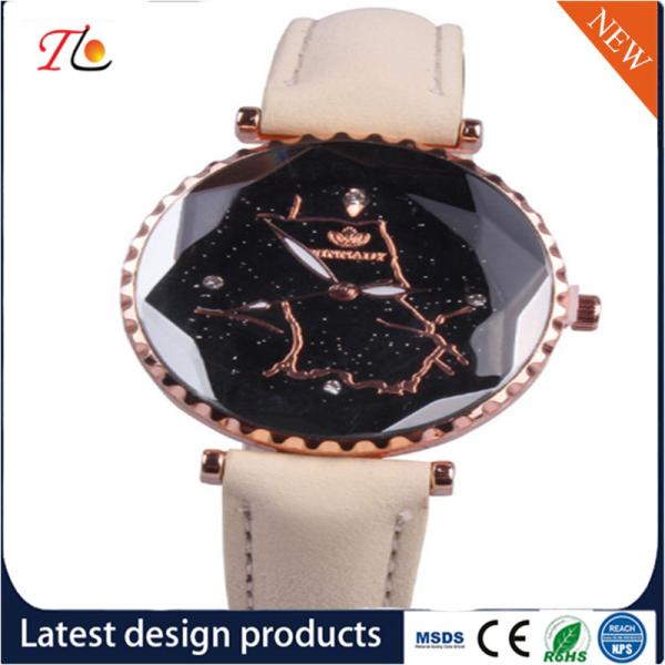 Wholesale Women's Wrist Watch PU Band/Strap Alloy Case Fashionable Watch Exquisite Watch Band Diamond Can Be Customized