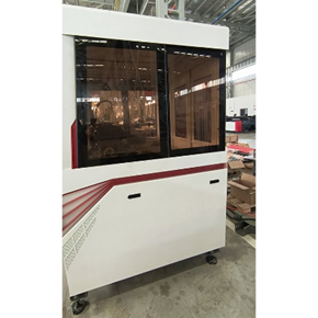 Small CNC Fiber Laser Cutter 1000W 600mm*600mm Cutting Area HES1-0606-1000W