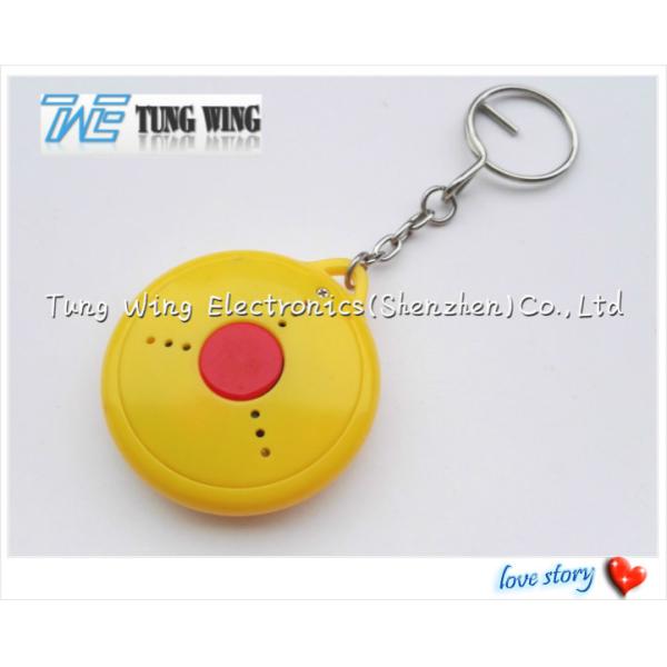 ABS, нот Keychain металла круглое форменное, милое keychain коробки нот