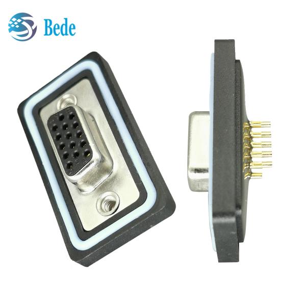 D Conectores femeninos para temperaturas extremas 500 ciclos de apareamiento y temperatura de funcionamiento -55°C a 125°C