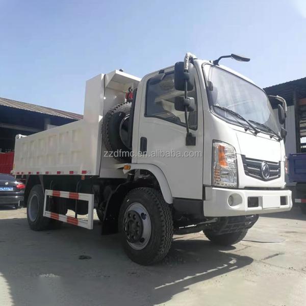 10 Ton All Wheel Drive 4 WD Tipper Truck Dongfeng 8 Forward Shift Off-road Dump Truck