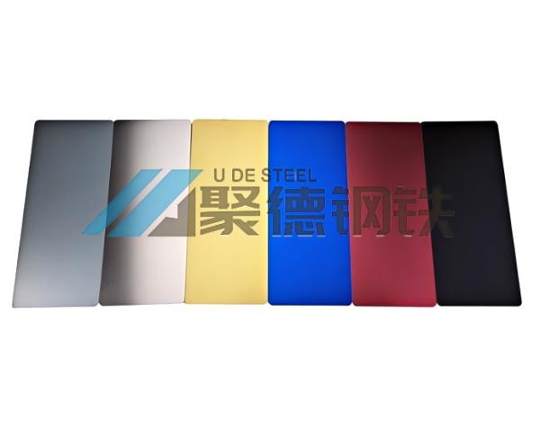 201 304 Brushed Stainless Steel Sheet with PVD Coating and High Corrosion Resistance in 0.3-3mm Thickness