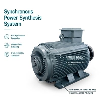15kW Permanent Magnet Generator 48V DC Off Grid Solar Wind Hybrid System
