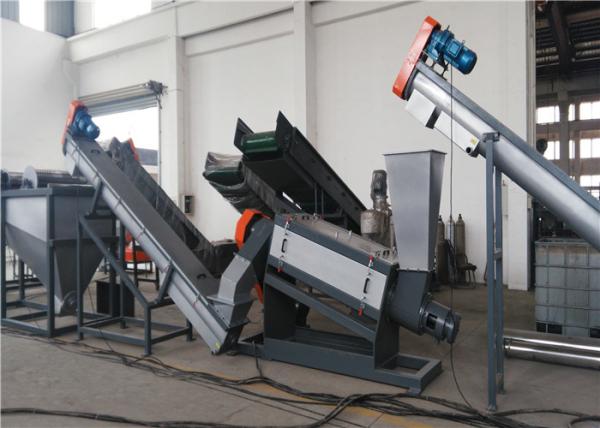 Pet Plastic Recycling Plant Machinery Low Energy Consumption High Performance