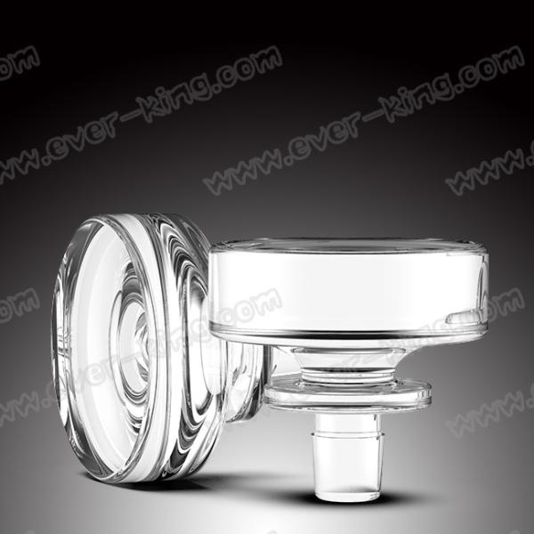 Крышка бутылки бесцветного стекла верхнего сегмента супер для роскошного ликера