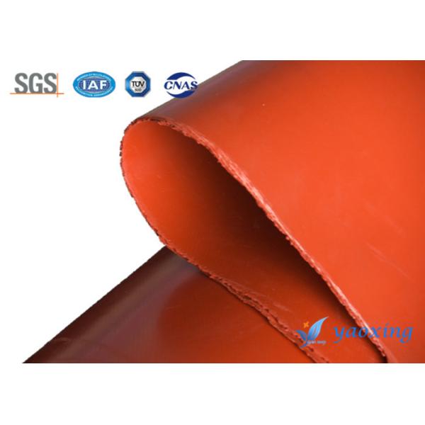 tissu enduit de silicone imperméable de fibre de verre de 0.5mm