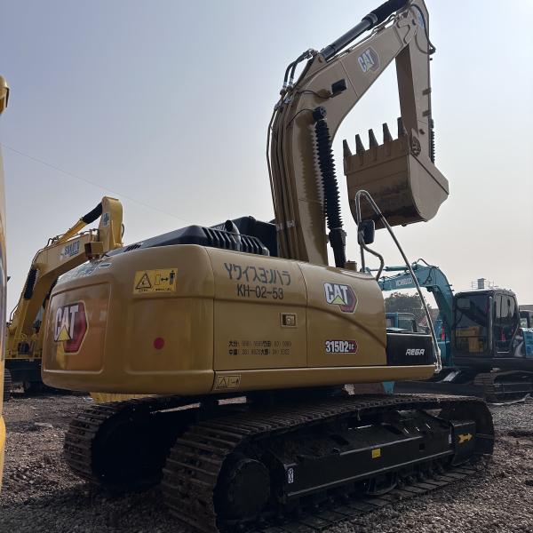 Used Excavator Original Caterpillar 315D2 Secondhand 15ton Medium  Digger