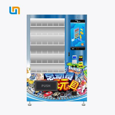 Máquina de venda automática contra-roubo do brinquedo com a porta de alumínio elegante, máquina de venda automática de Lego, máquina de venda automática do presente, mícron