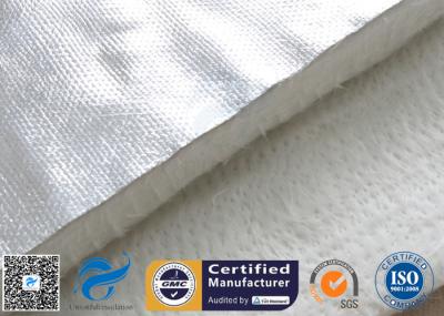 Aluminium Foil Fiberglass Needle Mat 25MM 150KG/M3 E Glass Fibre Needled Flets