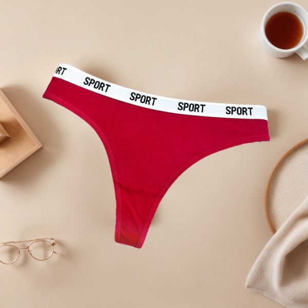 Women Thong Panty 95%cotton Underwear Women Thong Sexy New Design S M L Female Thong Panties