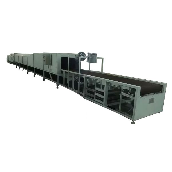 25m Industrial Oven Mesh Belt Furnace With 0‑600℃ Intelligent Control