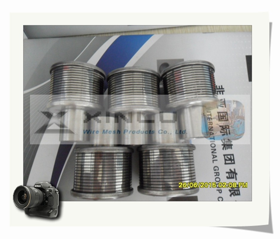 Женщина сопла 148mm SS316L BSPT фильтра водоочистки экрана провода клина продела нитку