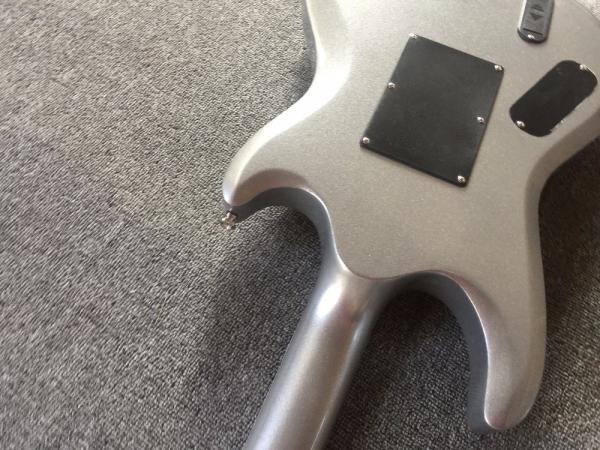 Top quality factory custom Silver Powder Mirror Panel High Quality Guitar/Anmiyue China Electric Guitar