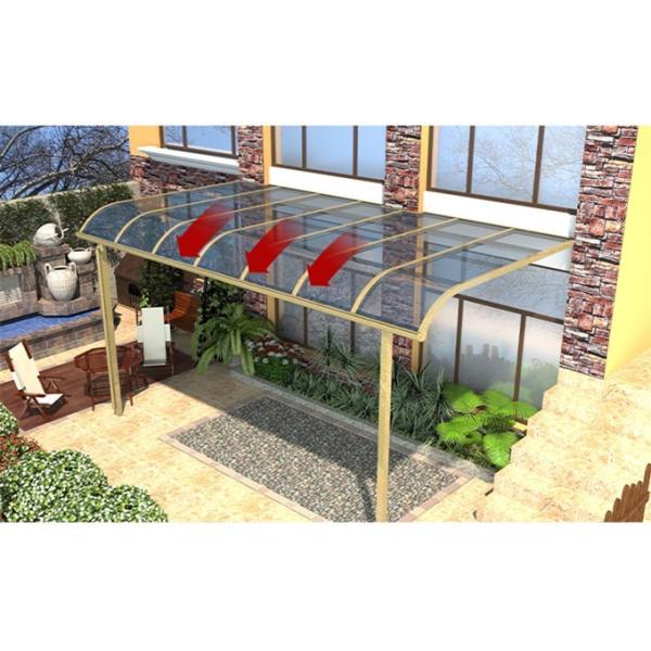 Облицовочный навес Алюминиевый роскошный садовый навес Облицовочный навес для продажи