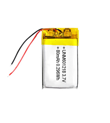 601218 3,7V 80mAh перезаряжаемая небольшая литиевая полимерная батарея для умных очков