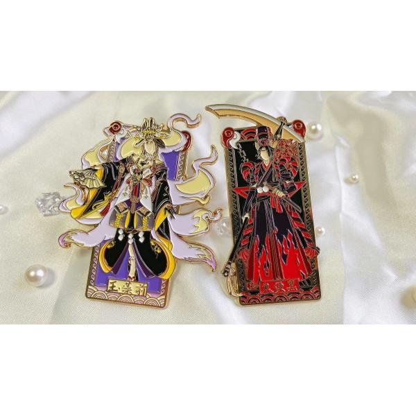 Custom Zinc Alloy Lapel Pins with 2mm-3mm Thickness and Soft Enamel Finish for Personalized Badges