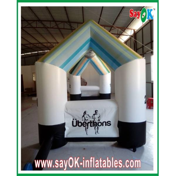 Custom Inflatable Arch 0.4mm PVC Inflatable Entrance Arch Logo For Festival Celebration