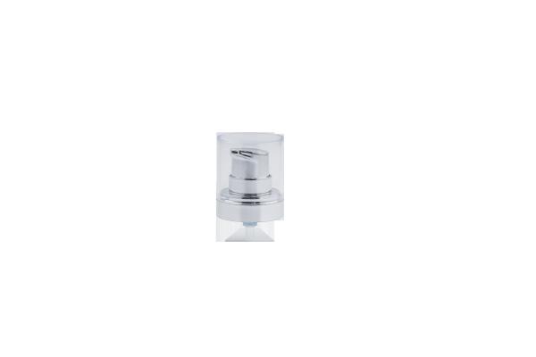 Smooth Round 0.2ml Cosmetic Pump Head Customizable Logo Dispensing Function