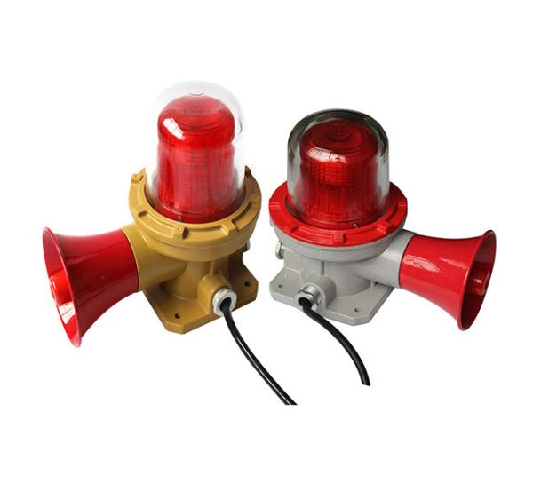 Emergency Explosion Proof Alarm Lights 180db For Hazardous Environments 220VAC Input Voltage