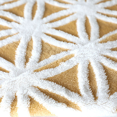 Ткань 280gsm вельвета Shu жаккарда солнцецвета для домашнего одеяла Pillowslip ткани