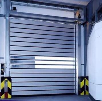5000*7500 milímetro de alumínio rolam acima a porta, industrial rolam acima o aço revestido pó da porta