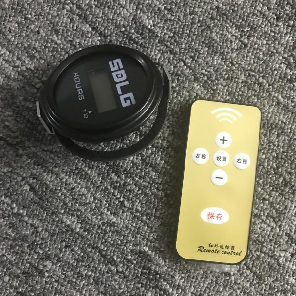 SDLG Excavator Cab Interior Remote Hour Meter For LG660 LG685 / LG6135 LG6225E/LG6330