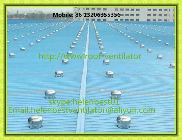 500mm wind driven poultry turbo ventilator for stainless steel