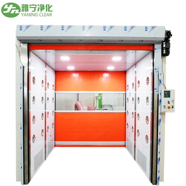 Автоматическая нержавеющая сталь скорости воздуха SUS304 ливня воздуха 27m/S чистой комнаты индукции