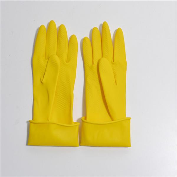 Хлопок перчаток водоустойчивой кухни сопротивления масла резиновый флоклинед резиновые перчатки