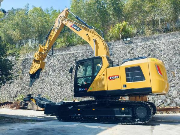 Refractory Brick Removal Steel Slag Cleaning Demolition Robot