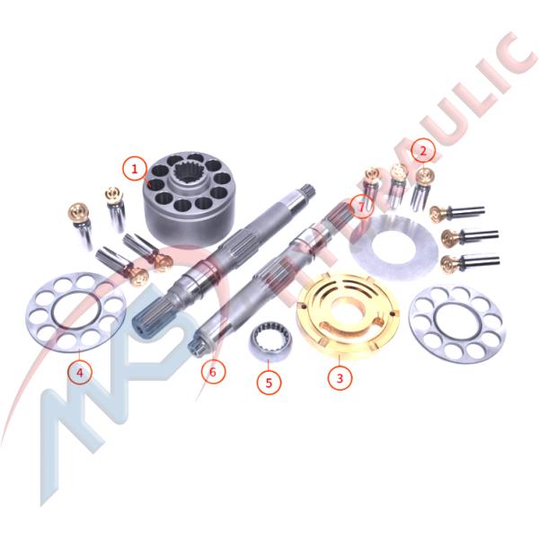 UCHIDA Series Hydraulic Parts / Hydraulic Pumps Parts / Hydraulic Motors Parts