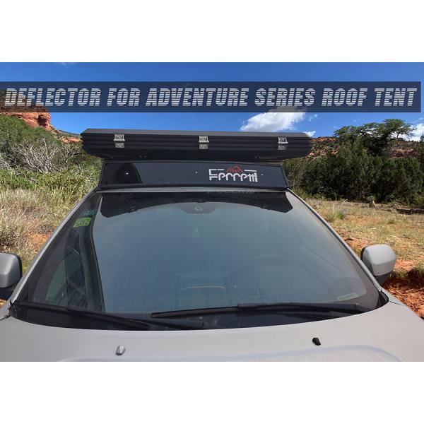 Roof Basket Outdoor Aluminum Hard Shell Roof Top Tent with LED Light Strop Cover Design