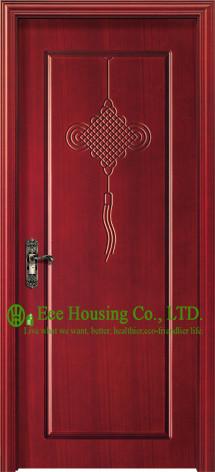 New Design Residential Timber Veneer Wood Bedroom Single Door, Wood Doors New Design