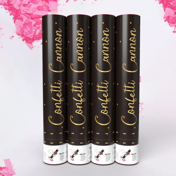 Party Supplies Gender Reveal Confetti Smoke Powder Cannons for Occasion