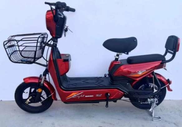 O trotinette elétrico de 14 polegadas para a bateria de armazenamento acidificada ao chumbo 48v das senhoras 12Ah 500w motorizou