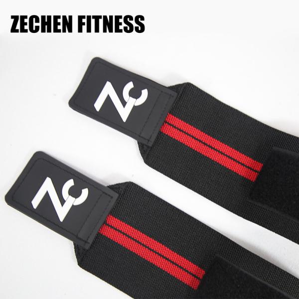 45cm Wrist Wraps Fitness Polyeste 8cm Support Gym Custom Weightlifting Straps