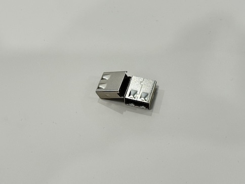 USB 2.0 AM Male Connector Three-Piece Front Shell Assembly | Pin Wire Cable Electrical Electronic Terminal Connector for Customization & Power Transmission